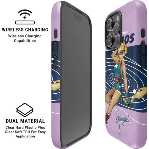DC Comics Bombshells Stargirl- Field Guide to Cosmos iPhone 16 Pro Max Magsafe Impact Case