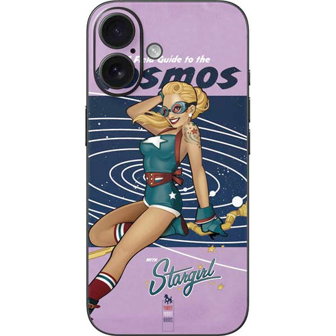 DC Comics Bombshells Stargirl- Field Guide to Cosmos iPhone 16 Skin