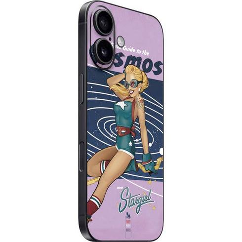DC Comics Bombshells Stargirl- Field Guide to Cosmos iPhone 16 Skin