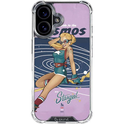 DC Comics Bombshells Stargirl- Field Guide to Cosmos iPhone 17 Clear Case