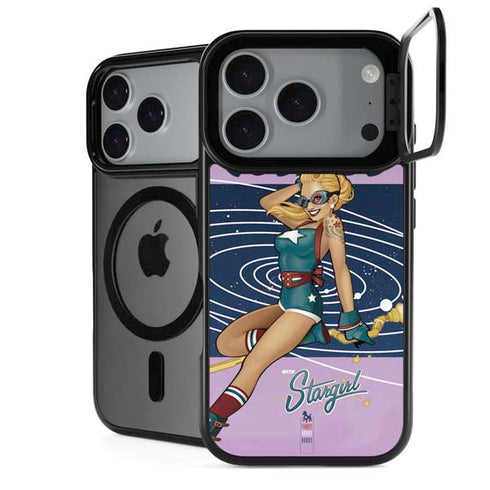 DC Comics Bombshells Stargirl- Field Guide to Cosmos iPhone 18 Pro Max Kickstand Case