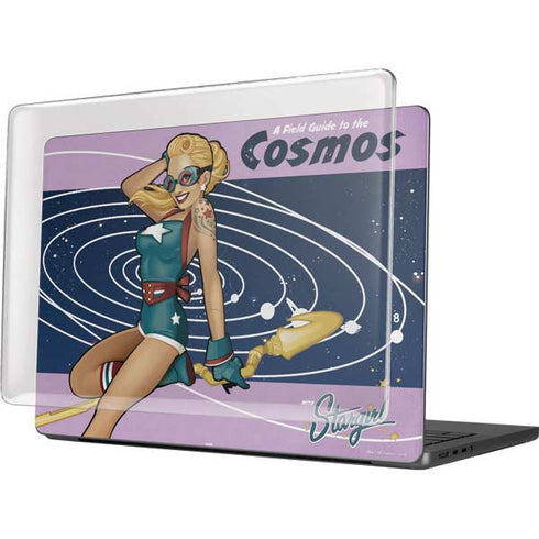 DC Comics Bombshells Stargirl- Field Guide to Cosmos MacBook Pro 14in (2021-24) Case plus Skin