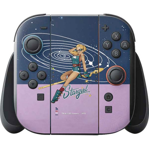 DC Comics Bombshells Stargirl- Field Guide to Cosmos Nintendo Switch 2 (2025) with Joy-Con Skin