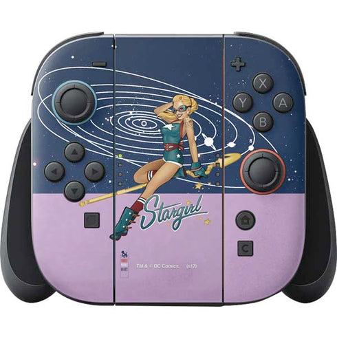 DC Comics Bombshells Stargirl- Field Guide to Cosmos Nintendo Skins