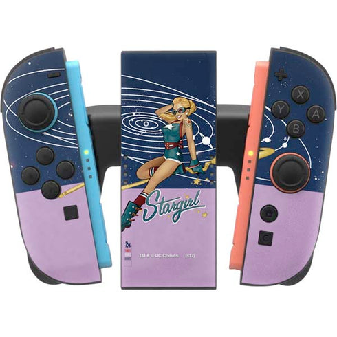 DC Comics Bombshells Stargirl- Field Guide to Cosmos Nintendo Switch 2 (2025) Joy-Con Controller Skin