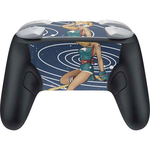DC Comics Bombshells Stargirl- Field Guide to Cosmos Nintendo Switch 2 (2025) Pro Controller Skin