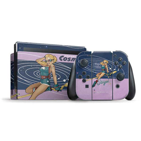 DC Comics Bombshells Stargirl- Field Guide to Cosmos Nintendo Skins