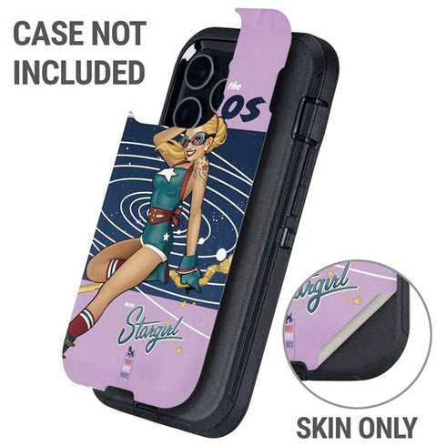 DC Comics Bombshells Stargirl- Field Guide to Cosmos Otterbox Defender iPhone Skin