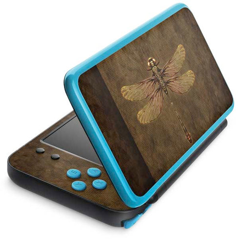 Steampunk & Gear Dragonfly by Brigid Ashwood Nintendo Skins