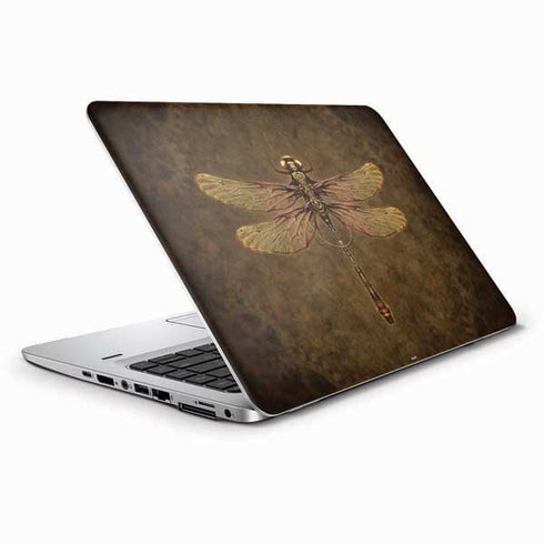 Steampunk & Gear Dragonfly by Brigid Ashwood HP Elitebook Skin