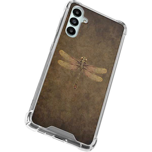 Steampunk & Gear Dragonfly by Brigid Ashwood Gabb Phone 4 Clear Case