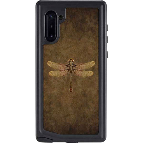 Steampunk & Gear Dragonfly by Brigid Ashwood Galaxy Cases