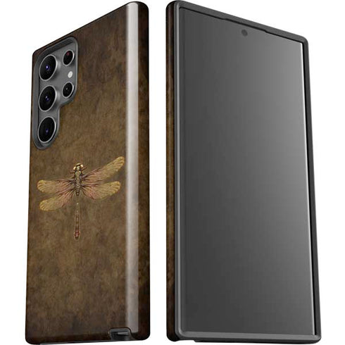Steampunk & Gear Dragonfly by Brigid Ashwood Galaxy S23 Ultra Pro Case