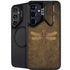 Steampunk & Gear Dragonfly by Brigid Ashwood Galaxy S25 Plus Kickstand Case