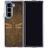 Steampunk & Gear Dragonfly by Brigid Ashwood Galaxy Z Fold5 5G Clear Case