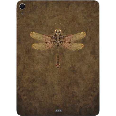 Steampunk & Gear Dragonfly by Brigid Ashwood Apple iPad Air Skin
