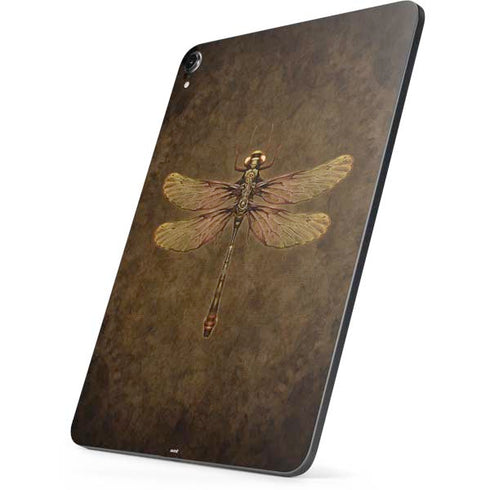 Steampunk & Gear Dragonfly by Brigid Ashwood Apple iPad Pro Skin