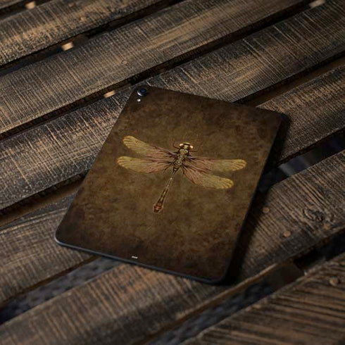 Steampunk & Gear Dragonfly by Brigid Ashwood Apple iPad Pro Skin