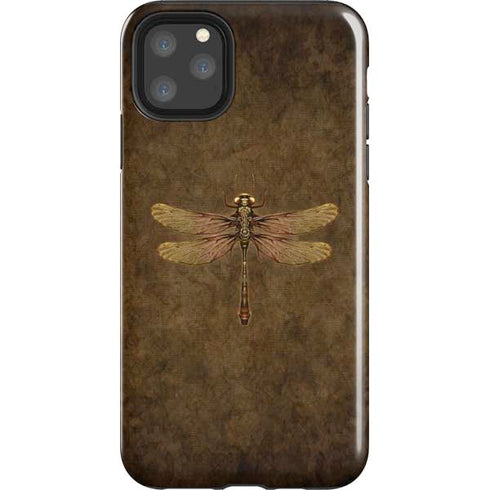 Steampunk & Gear Dragonfly by Brigid Ashwood iPhone Cases