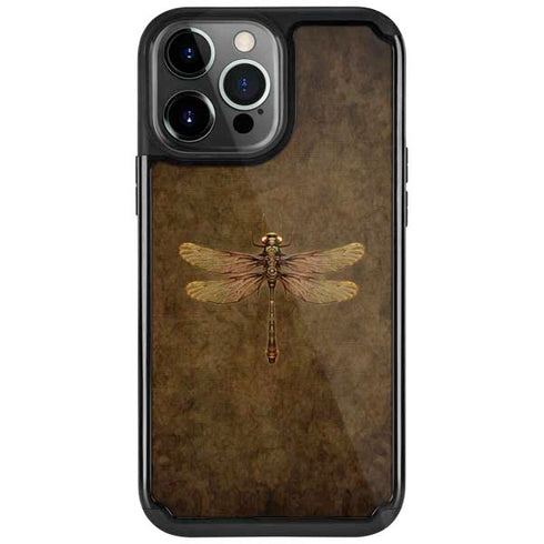 Steampunk & Gear Dragonfly by Brigid Ashwood iPhone Cases
