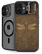 Steampunk & Gear Dragonfly by Brigid Ashwood iPhone 16 Kickstand Case