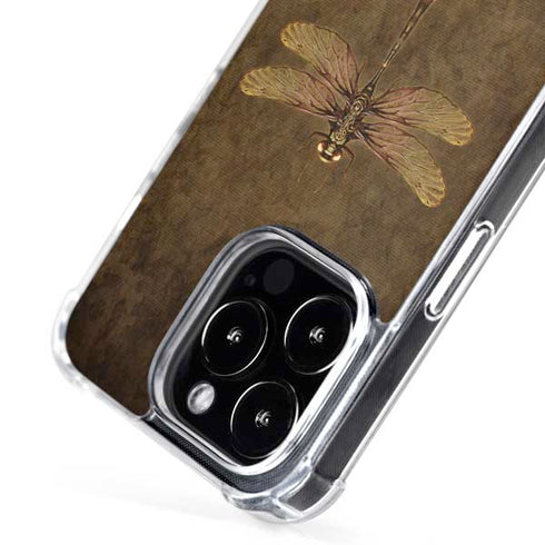 Steampunk & Gear Dragonfly by Brigid Ashwood iPhone 16 Pro MagSafe Case