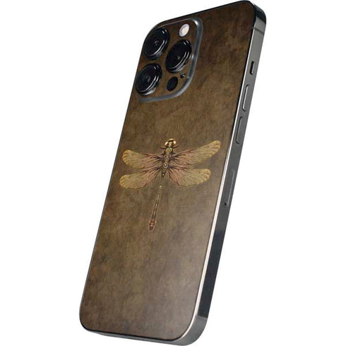 Steampunk & Gear Dragonfly by Brigid Ashwood iPhone 16 Pro Max Skin