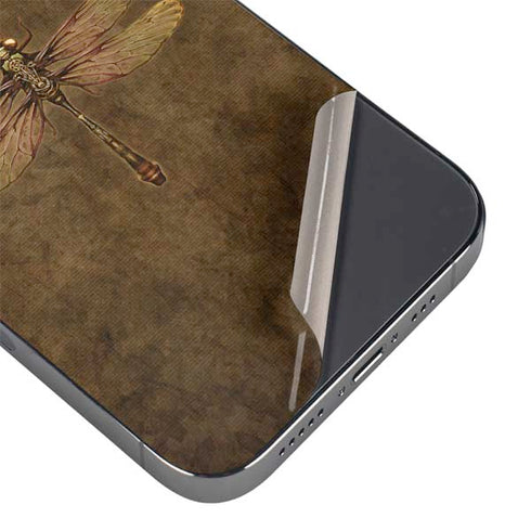 Steampunk & Gear Dragonfly by Brigid Ashwood iPhone 16 Pro Skin