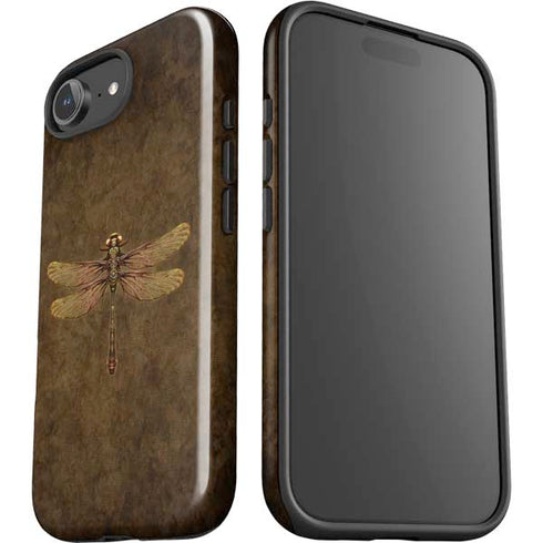 Steampunk & Gear Dragonfly by Brigid Ashwood iPhone 16e Impact Case