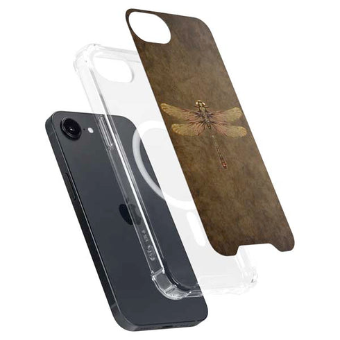 Steampunk & Gear Dragonfly by Brigid Ashwood iPhone 16e MagSafe Case