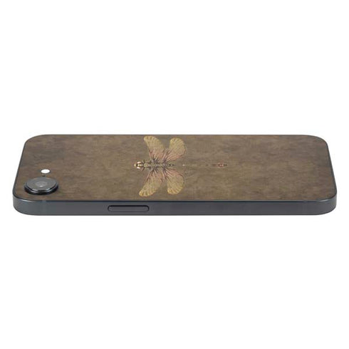 Steampunk & Gear Dragonfly by Brigid Ashwood iPhone 16e Skin