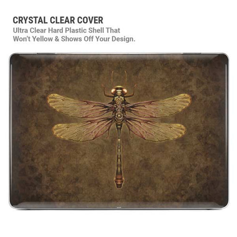 Steampunk & Gear Dragonfly by Brigid Ashwood MacBook Pro 14in (2021-24) Case plus Skin