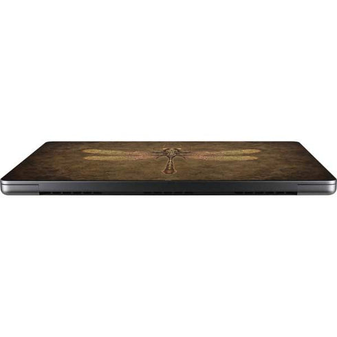 Steampunk & Gear Dragonfly by Brigid Ashwood Apple MacBook Pro 14-inch Skin