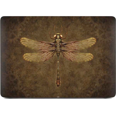 Steampunk & Gear Dragonfly by Brigid Ashwood Apple MacBook Pro 16-inch Skin