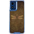 Steampunk & Gear Dragonfly by Brigid Ashwood Moto G 5G (2024) Clear Case
