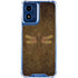 Steampunk & Gear Dragonfly by Brigid Ashwood Moto G Play 4G (2024) Clear Case