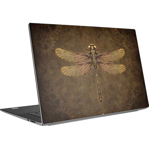 Steampunk & Gear Dragonfly by Brigid Ashwood Dell XPS Skin