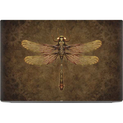 Steampunk & Gear Dragonfly by Brigid Ashwood Dell XPS Skin