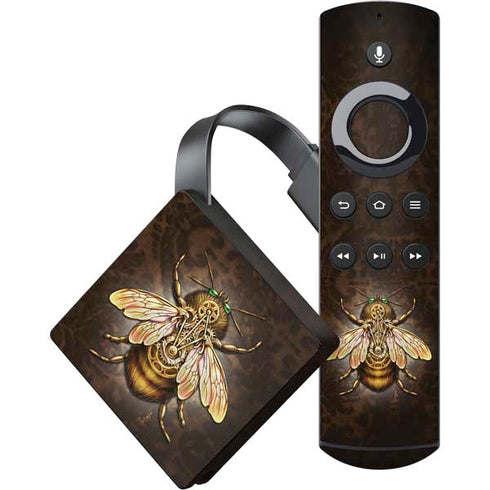 Steampunk Bee by Brigid Ashwood Amazon Fire TV Skin
