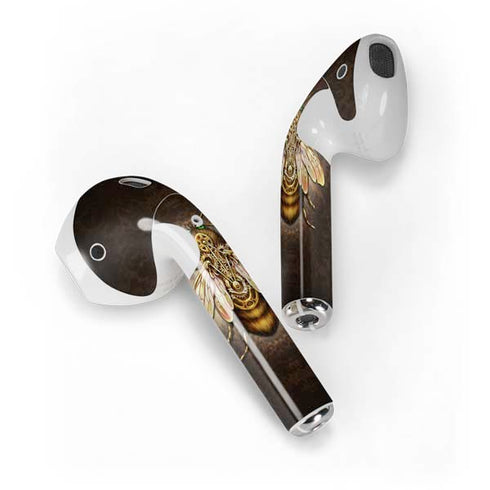 Steampunk Bee by Brigid Ashwood Apple AirPods Skin