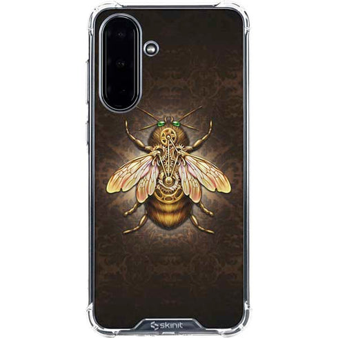 Steampunk Bee by Brigid Ashwood Galaxy A36 5G Clear Case
