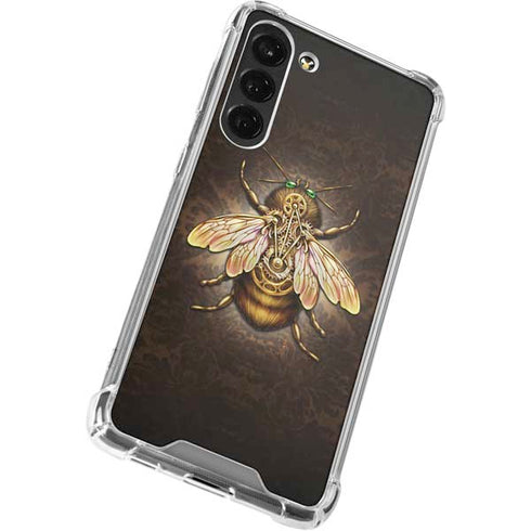 Steampunk Bee by Brigid Ashwood Galaxy S24 FE Clear Case