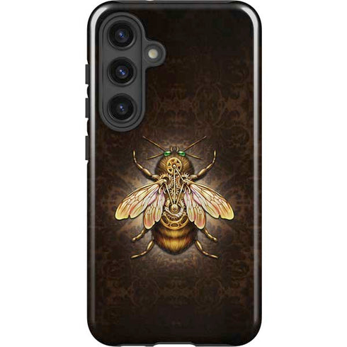 Steampunk Bee by Brigid Ashwood Galaxy S25 Plus Impact Case