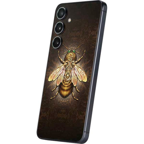Steampunk Bee by Brigid Ashwood Galaxy S24 Plus Skin