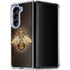 Steampunk Bee by Brigid Ashwood Galaxy Z Fold5 5G Clear Case