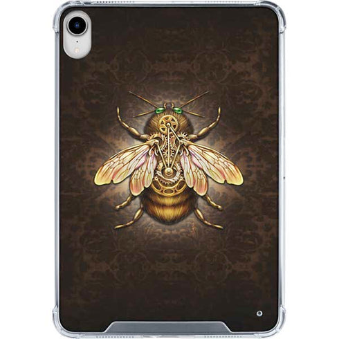Steampunk Bee by Brigid Ashwood iPad 11th Gen (2025) Clear Case