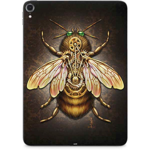 Steampunk Bee by Brigid Ashwood Apple iPad Pro Skin