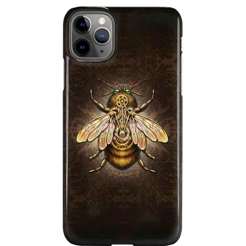 Steampunk Bee by Brigid Ashwood iPhone Cases