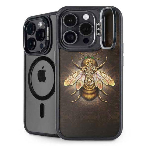 Steampunk Bee by Brigid Ashwood iPhone Cases