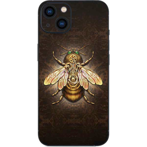 Steampunk Bee by Brigid Ashwood iPhone Skins